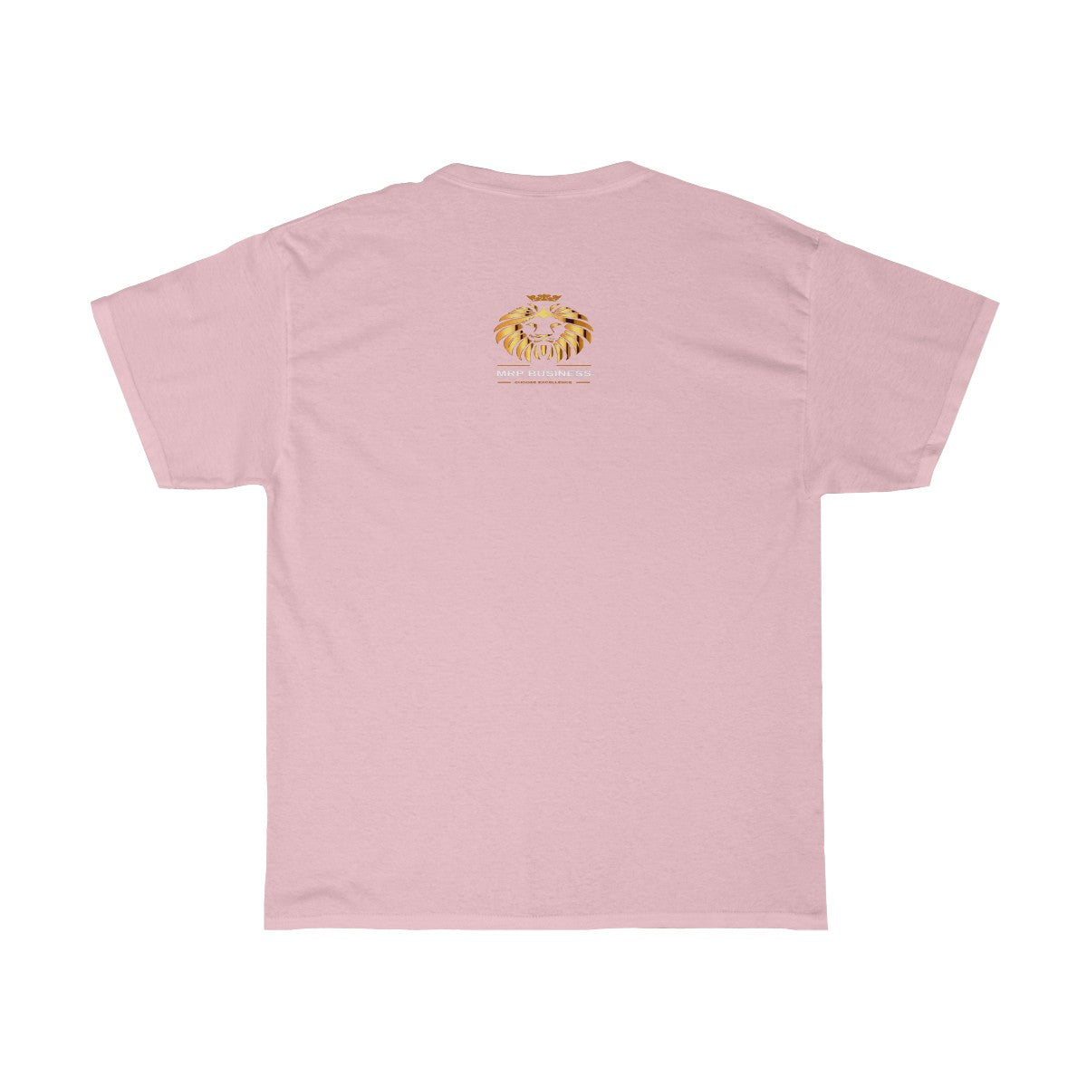 Tee-Shirt signature MRP BUSINESS rose clair - MRP BUSINESS