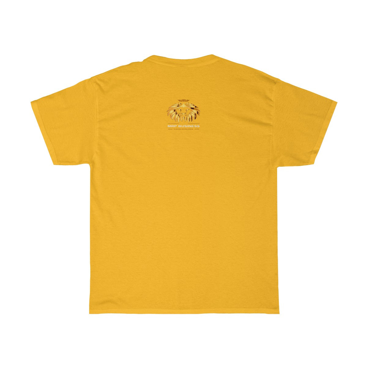 Tee-Shirt signature MRP BUSINESS doré - MRP BUSINESS