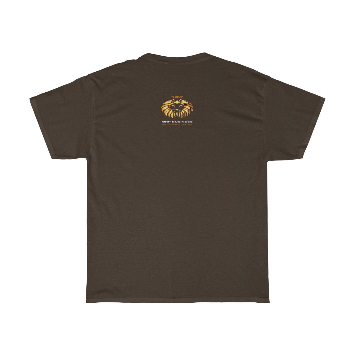 Tee-Shirt signature MRP BUSINESS marron foncé - MRP BUSINESS