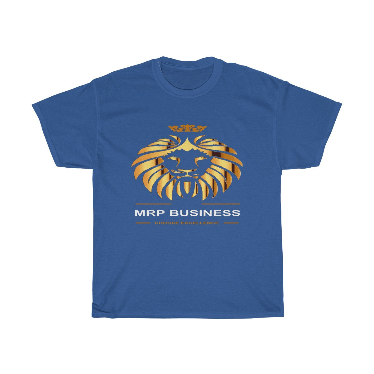 Tee-Shirt signature MRP BUSINESS bleu roi - MRP BUSINESS