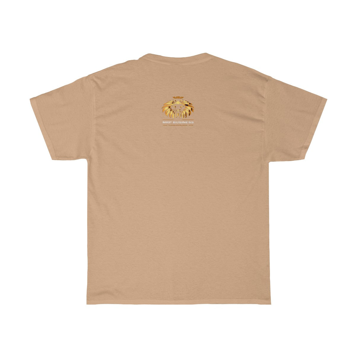 Tee-Shirt signature MRP BUSINESS doré vintage - MRP BUSINESS