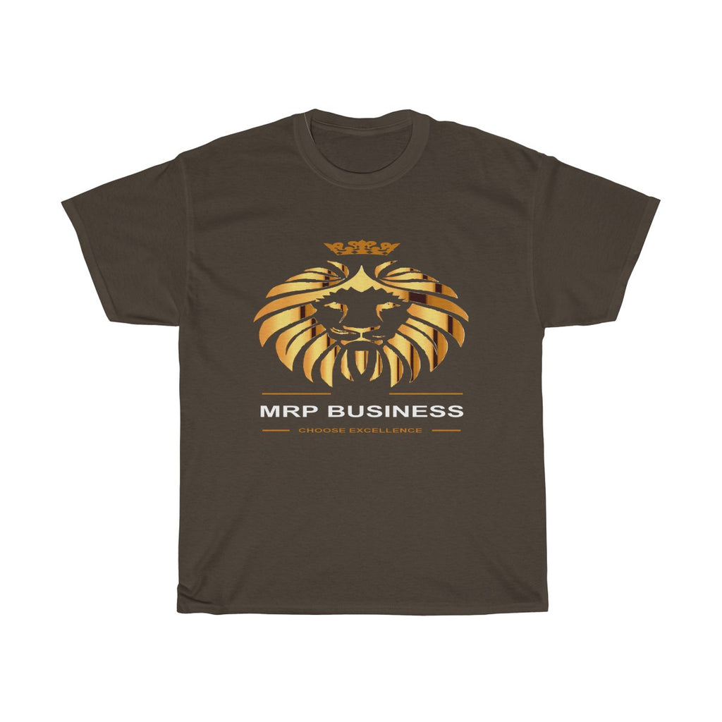 Tee-Shirt signature MRP BUSINESS marron foncé - MRP BUSINESS