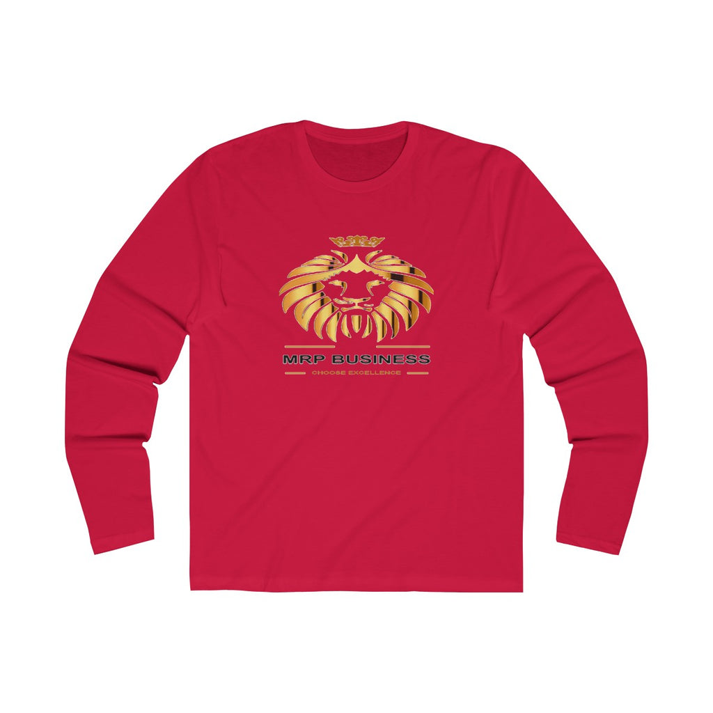 Tee-Shirt manche longue signature MRP BUSINESS rouge - MRP BUSINESS