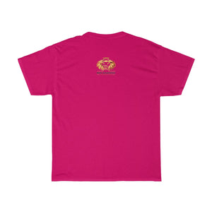 Tee-Shirt signature MRP BUSINESS rose vif - MRP BUSINESS