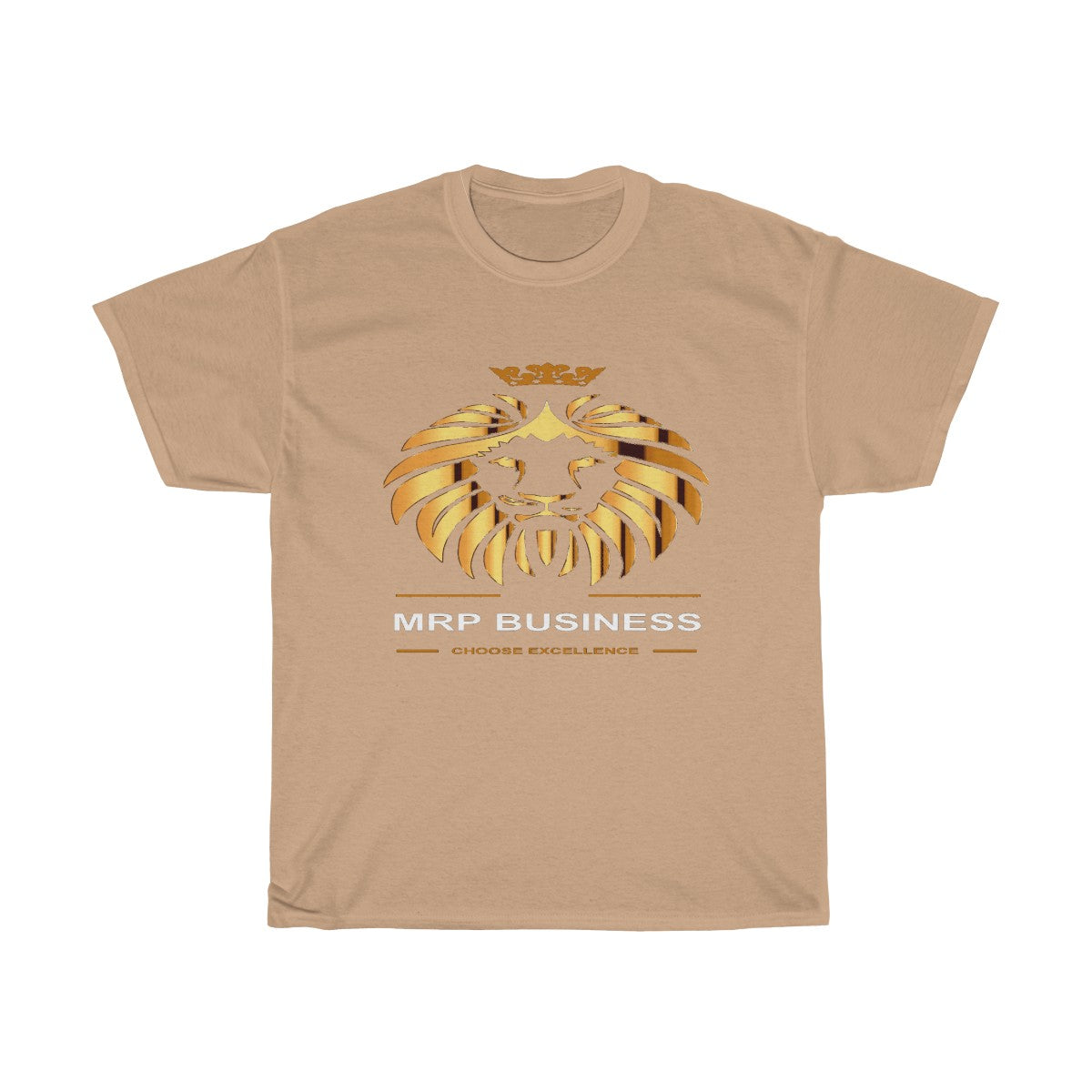 Tee-Shirt signature MRP BUSINESS doré vintage - MRP BUSINESS