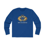 Tee-Shirt manche longue signature MRP BUSINESS bleu marine - MRP BUSINESS