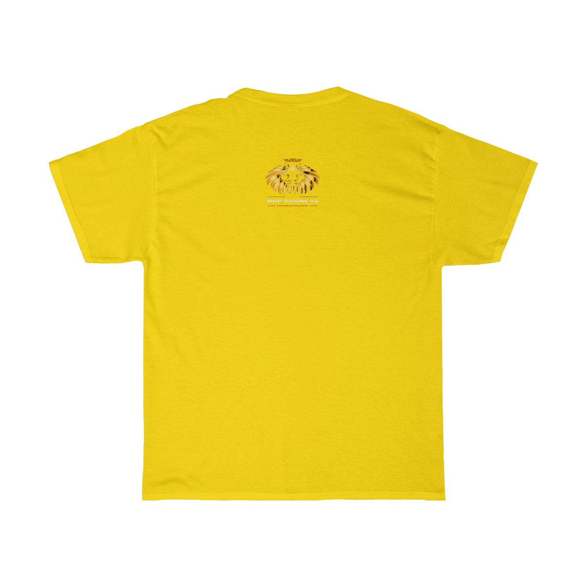 Tee-Shirt signature MRP BUSINESS jaune marguerite - MRP BUSINESS