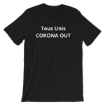 T-shirt CORONA OUT Unisexe à Manches Courtes - MRP BUSINESS