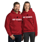 Sweatshirt rouge à capuche excellence mrp business - MRP BUSINESS