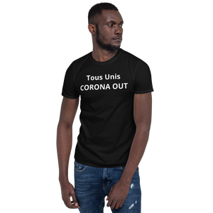T-shirt CORONA OUT Unisexe à Manches Courtes - MRP BUSINESS