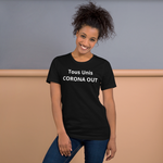 T-shirt CORONA OUT Unisexe à Manches Courtes - MRP BUSINESS