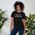 T-shirt CORONA OUT Unisexe à Manches Courtes - MRP BUSINESS