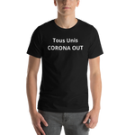 T-shirt CORONA OUT Unisexe à Manches Courtes - MRP BUSINESS