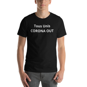 T-shirt CORONA OUT Unisexe à Manches Courtes - MRP BUSINESS
