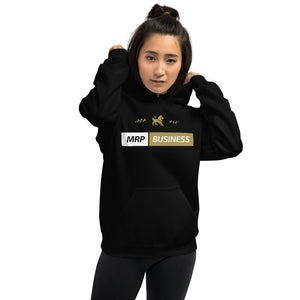 Sweatshirt noir à capuche le style mrp business - MRP BUSINESS