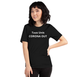 T-shirt CORONA OUT Unisexe à Manches Courtes - MRP BUSINESS
