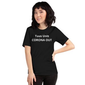 T-shirt CORONA OUT Unisexe à Manches Courtes - MRP BUSINESS