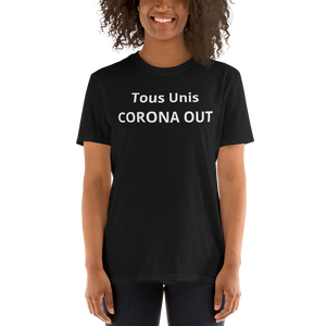 T-shirt CORONA OUT Unisexe à Manches Courtes - MRP BUSINESS