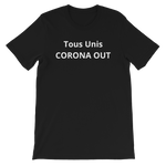 T-shirt CORONA OUT Unisexe à Manches Courtes - MRP BUSINESS