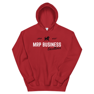 Sweatshirt rouge à capuche excellence mrp business - MRP BUSINESS