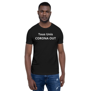 T-shirt CORONA OUT Unisexe à Manches Courtes - MRP BUSINESS