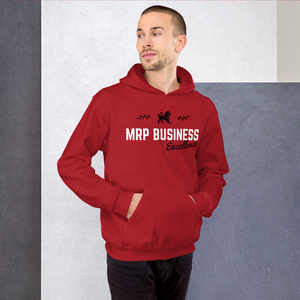 Sweatshirt rouge à capuche excellence mrp business - MRP BUSINESS