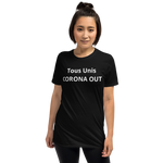 T-shirt CORONA OUT Unisexe à Manches Courtes - MRP BUSINESS