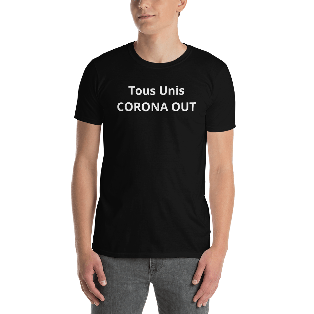 T-shirt CORONA OUT Unisexe à Manches Courtes - MRP BUSINESS