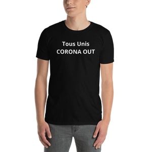 T-shirt CORONA OUT Unisexe à Manches Courtes - MRP BUSINESS