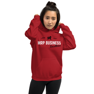 Sweatshirt rouge à capuche excellence mrp business - MRP BUSINESS