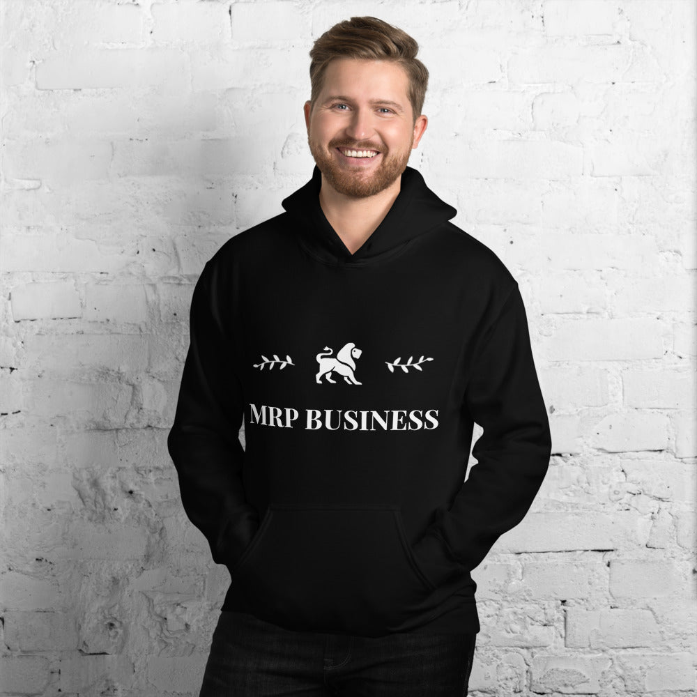 Sweat-shirt a capuche noir mrp business - MRP BUSINESS