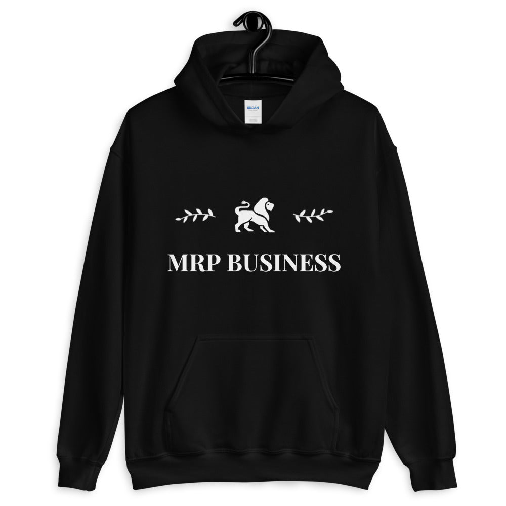 Sweat-shirt a capuche noir mrp business - MRP BUSINESS