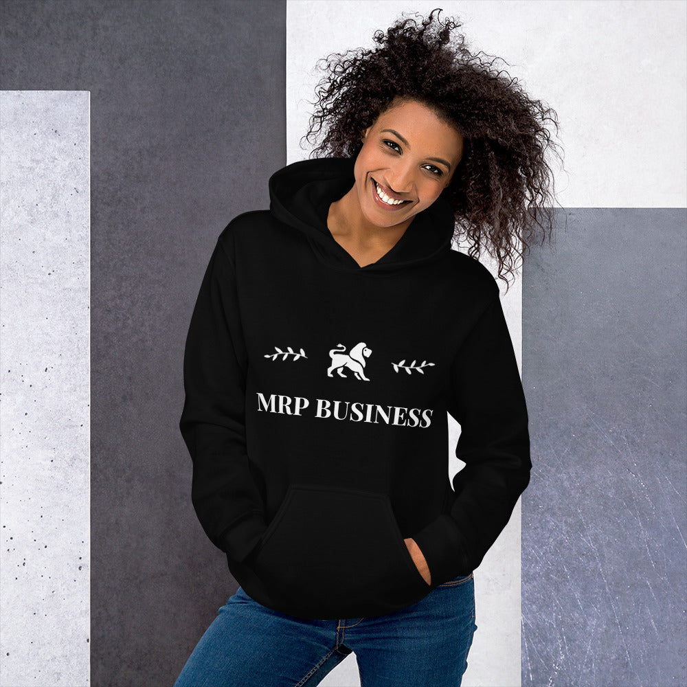 Sweat-shirt a capuche noir mrp business - MRP BUSINESS